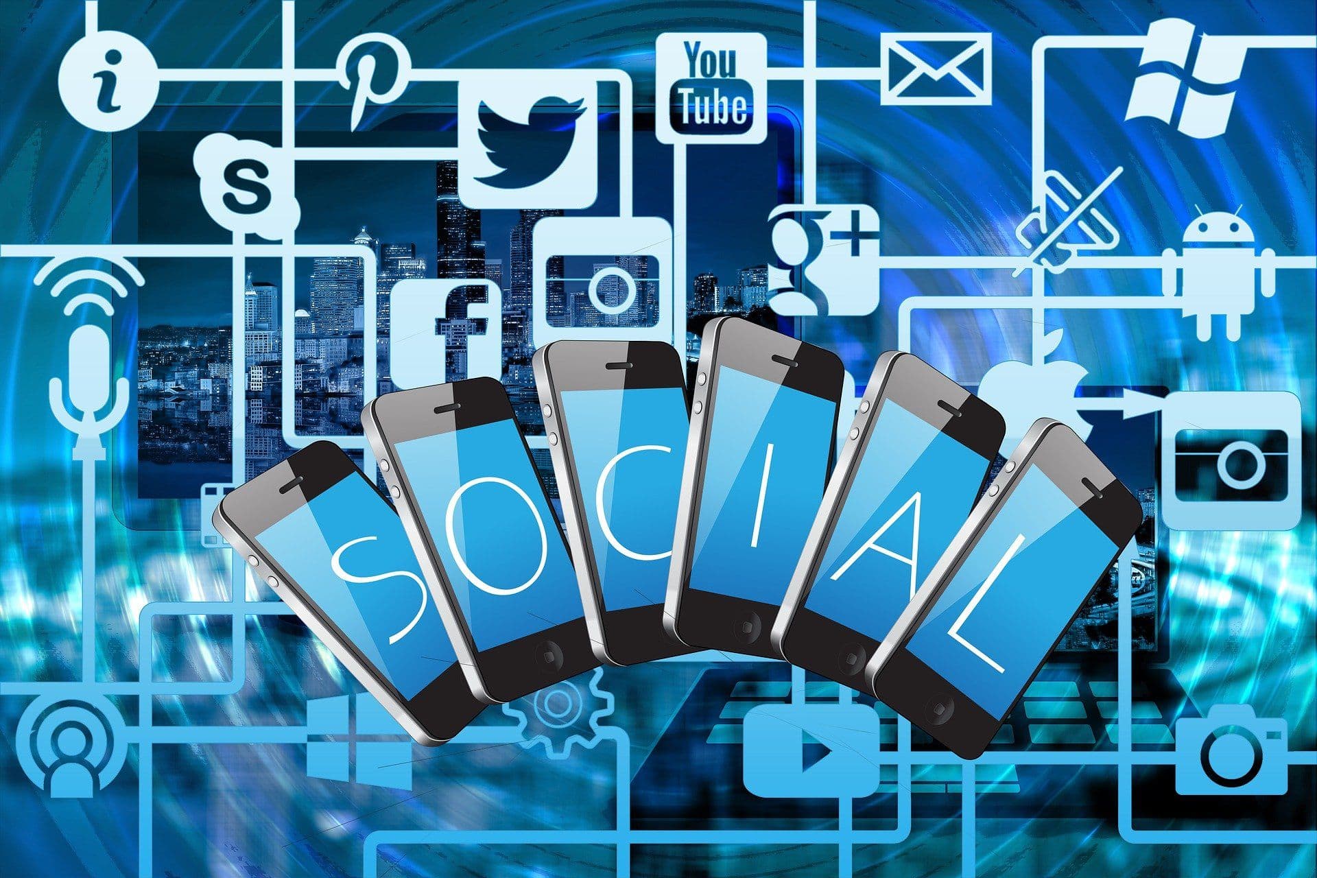 What advantages exist in social media marketing